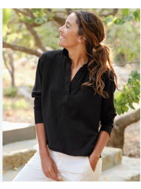 UNWORN Frank & Eileen Henley Neck Heritage Jersey Top